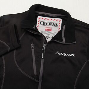 Snap-on Choko Authentics Jacket Mens Medium Black Lethal Softshell Full Zip